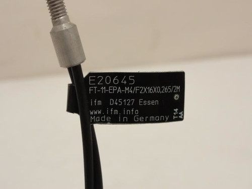 ifm FT-11-EPA-M4/F2X16X0;265/2M; Diffuse Reflection Sensor; 2m