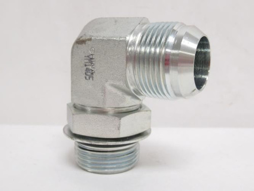 Brennan 6801-16-16-NWO-FG; Hydraulic Elbow 90Deg 1 JIC x 1 BOSS Brennan 6801-16-16-NWO-FG; Hydraulic Elbow 90Deg 1 JIC x 1 BOSS