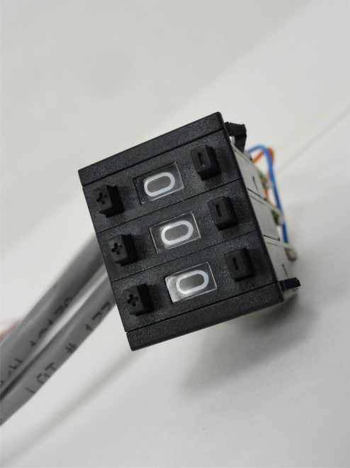 Cherry 2970W1; Thumbwheel Switch Kit; 3 digits; 0816P