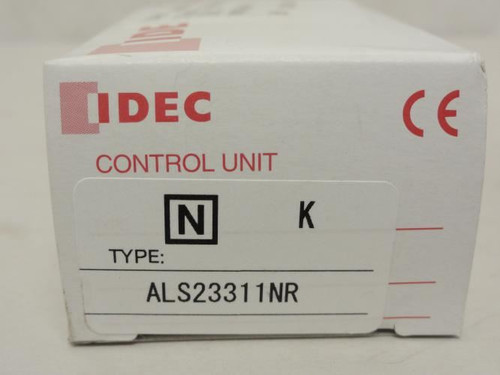 Idec ALS23311NR; Push Button; Momentary; Red; Illuminated