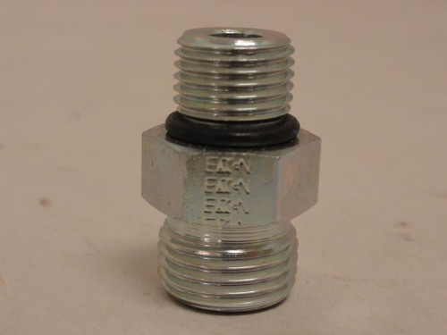 Eaton FF1852T0606S; Tube Fitting; Adaptor; 3/4 ORFS x 3/8 BOSS Eaton FF1852T0606S; Tube Fitting; Adaptor; 3/4 ORFS x 3/8 BOSS