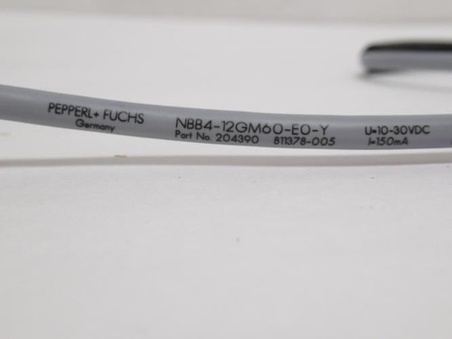 Pepperl+Fuchs NBB4-12GM60-E0-Y; Proximity Sensor; 10-30VDC
