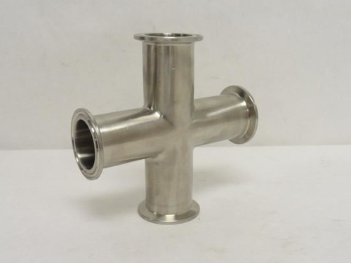 Dixon B9MP-R150; Sanitary Clamp Cross; SS-316; Size: 1-1/2" Dixon B9MP-R150; Sanitary Clamp Cross; SS-316; Size: 1-1/2"