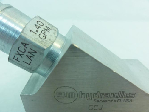 Sun Hydraulics FXCA-LAN-GCJ1.40GPM; Flow Control Valve Assy