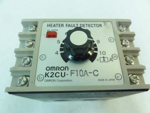 Omron K2CU-F10A-C; Heater Fault Detector; 4-10A; 12.5A; 100VAC