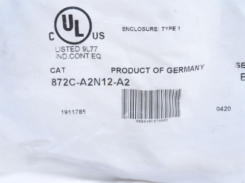 Allen-Bradley 872C-A2N12-A2; Prox Sensor; 20-250VAC; 300mA