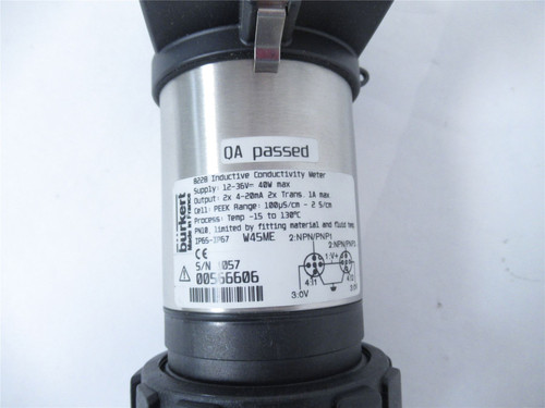 Burkert 8228-00566606; Inductive Conductivity Sensor