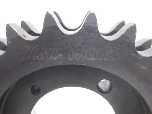 Martin D60SDS22H; Bushed Sprocket #60; 22 Teeth; Hardened