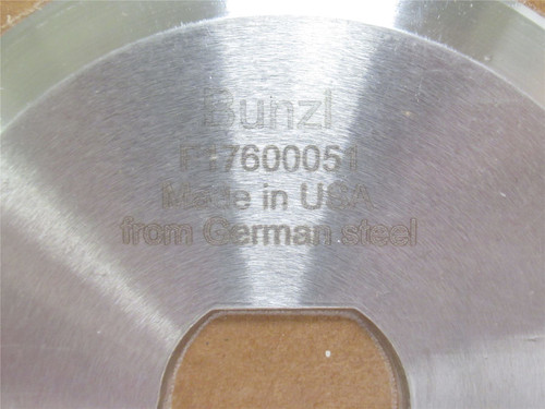 Bunzl F17600051; Circular Beveled Blade; 110mmOD x 2mm Thick