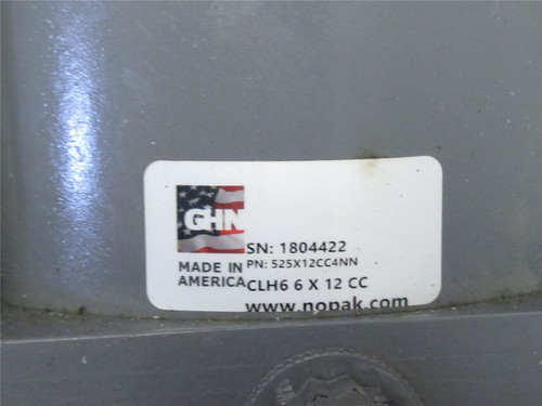 GHN 525X12CC4NN; Nopak Hydraulic Cylinder