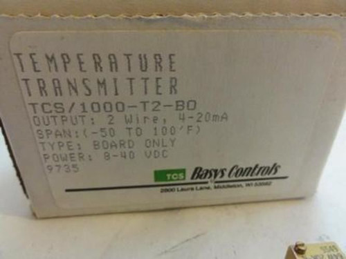 Basys Controls TCS/1000-T2-B0; Temperature Transmitter