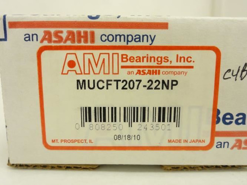 AMI MUCFT207-22NP; Flange Bearing; 1-3/8"ID; 2-Bolt