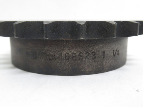 Martin 40BS23-1-1/4; Sprocket #40; 23 Teeth; 1-1/4"ID
