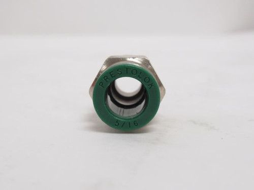 Parker W68PLP-5-4; Lot-2 Brass Connectors; 5/16" PTC x 1/4NPT