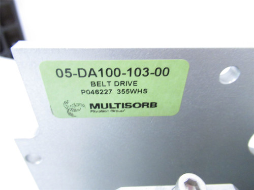 Multisorb 05-DA100-103-00; BELT;INDEXER DRIVE ASSEMBLY