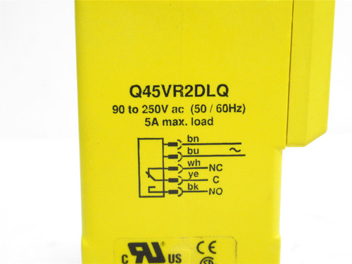 Banner Q45VR2DLQ; Diffuse Photo Sensor; 90-250VAC; SPDT