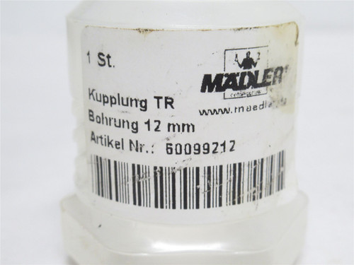 Maedler 60099212; Set-Screw Coupling; SS; 12mmID x 29mmOD