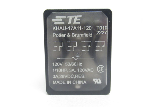 Potter&Brumfield KHAU-17A11-120 ; Relay; 5A; 120V; Coil: 120V