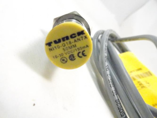 Turck Ni10-G18-AN7X 50MM; Proximity Sensor 150mA