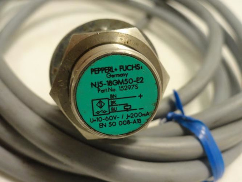 Pepperl+Fuchs 5-18GM50-E2; Proximity Sensor; 110" L (partial Length)