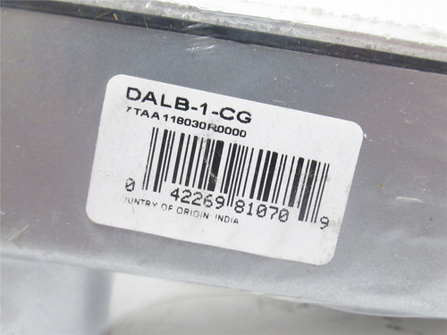 Red Dot DALB-1-CG; Conduit Body W/Cover; Gasket; 1/2NPT