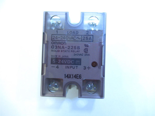 Omron G3NA-225B; Solid State Relay 25A; Control-V 5-24VDC