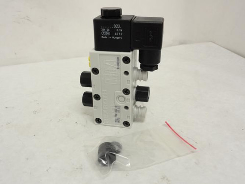 Rexroth 5727980220; Solenoid Vavlve Assy; 3/8" Tube;Coil: 24VDC