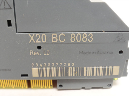 B and R X20BC8083; Powerlink Ethernet Bus Module XLNT