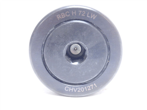 RBC H72LW; Flat Cam Follower-Hex Head Roller; 2-1/4"OD