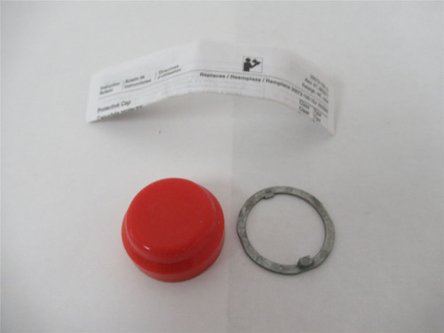 Schneider 9001KU2; Pushbutton Boot 30mm Red