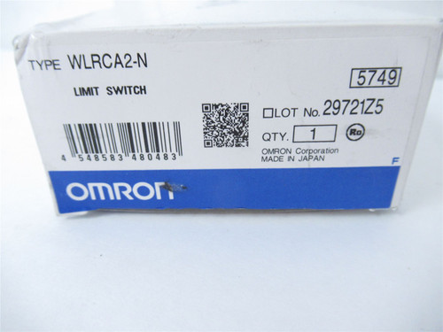 Omron WLRCA2-N; Limit Switch 250VAC 2A 48VDC
