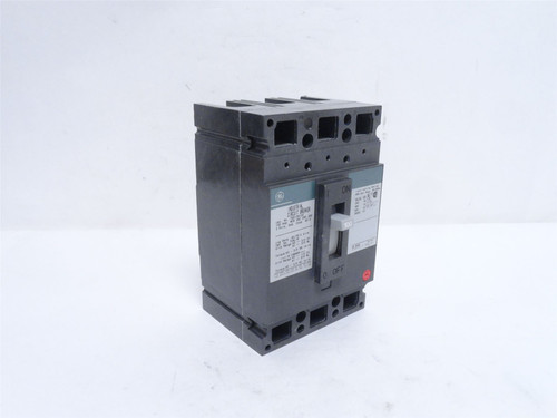 GE TED136100; Circuit Breaker; 100 Amp; 3P; 120/240/277/480VAC