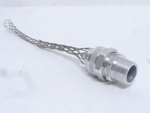 Woodhead 36254; SS Strain Relief; 1/2NPT .44-.49 Cord Grip