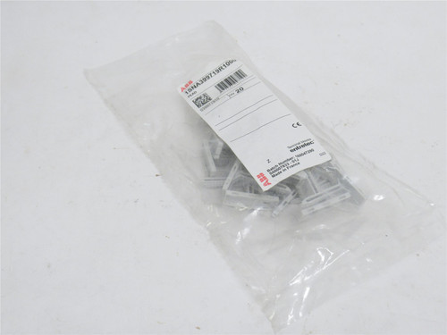 ABB 1SNA399719R1000; Bag-20; Terminal Block Markers/Tags