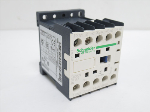 Schneider CA3KN31BD; Contactor; 10A; 600VAC; 3P; Coil: 24VDC