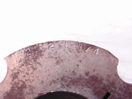 Martin 2012 1-1/4; Taper Lock Bushing; 1-1/4"ID