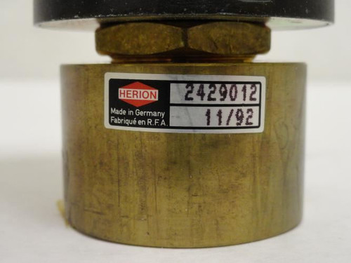 Norgren 2429012; Herion Brass Air Valve; 11V@60Hz; 2.2vA