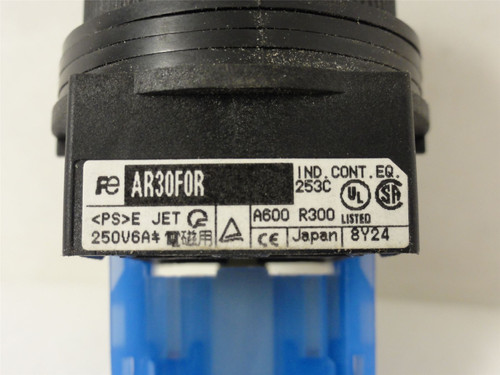 Fuji AR30F05; Pushbutton Switch; 250V; 6A