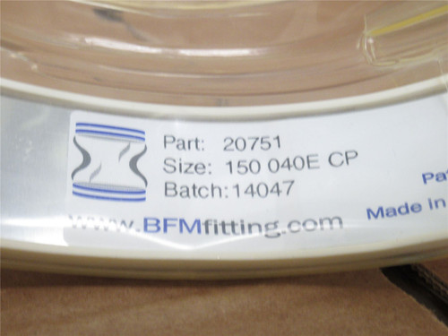 BFMFittings 20751; Blanking Cap Fitting; Size: 150040ECP; 6"