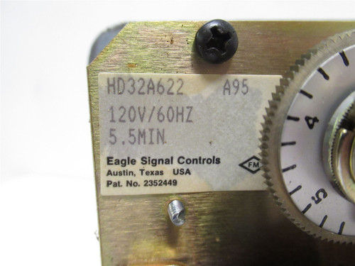 Eagle Signal HD32A621; Industrial Timer; 120VAC; 5.5min