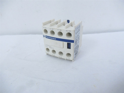 Schneider LADN22; Auxiliary Contact Block with 2NO + 2NC