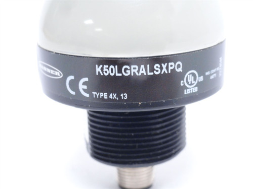 Banner K50LGRALSXPQ; Sealed Alarm Indicator Light; 12-30VDC