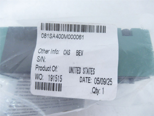 Numatics 081SA400M000061; Solenoid Valve1/8"Ports 4-WAY24VDC