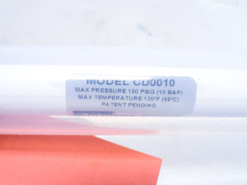 Parker CD0010; Compressed Air Dryer 150PSI; 1/4NPT; .06 Liter