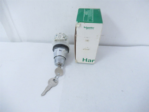 Schneider 9001KS11K1H1; Selector Switch 30mm Key E10