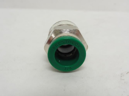 Parker W68PLP-6-6; Straight Tube Connector; 3/8" Tube x 3/8 NPT