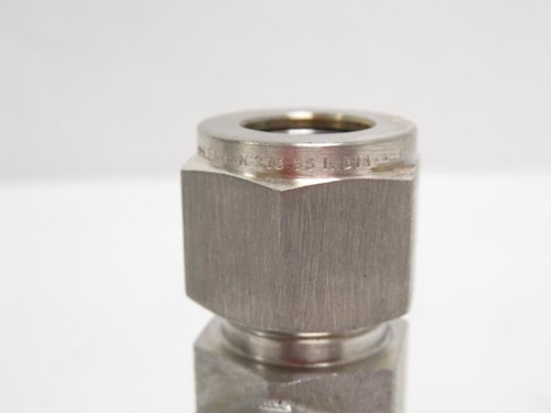 Brennan N2603-08-08-08-SS; Air Tube Tee; SS-316; 1/2" Compression