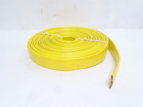 Festoon 261999; Roll-20' Flat Yellow Cable; 12-Conductor; 600V