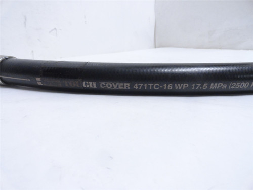 Parker F471TC060612121226750; Hose Assy; 3/4 JIC x 1 JIC 30"L Parker F471TC060612121226750; Hose Assy; 3/4 JIC x 1 JIC 30"L