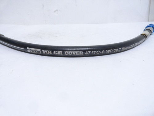 Parker F471TC0606812826000; Hose Assy; 1/2 JIC x 3/4 JIC 25"L Parker F471TC0606812826000; Hose Assy; 1/2 JIC x 3/4 JIC 25"L